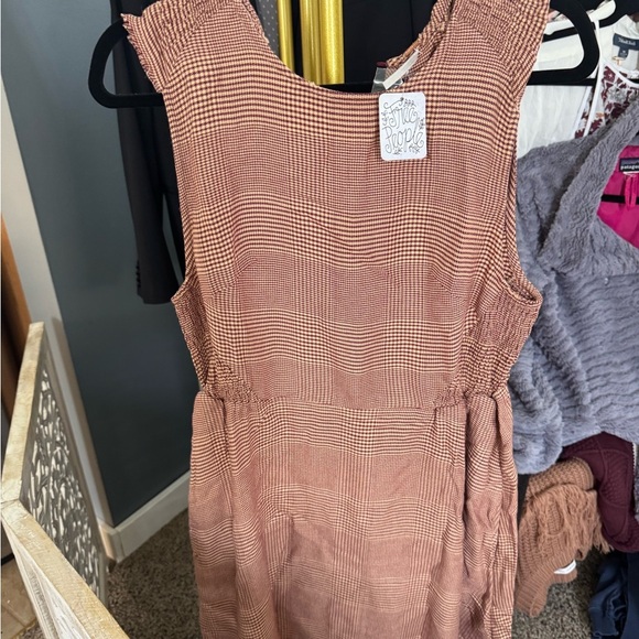 I’m still obsessed sleeveless mini dress Free People size large NWT - Picture 3 of 3